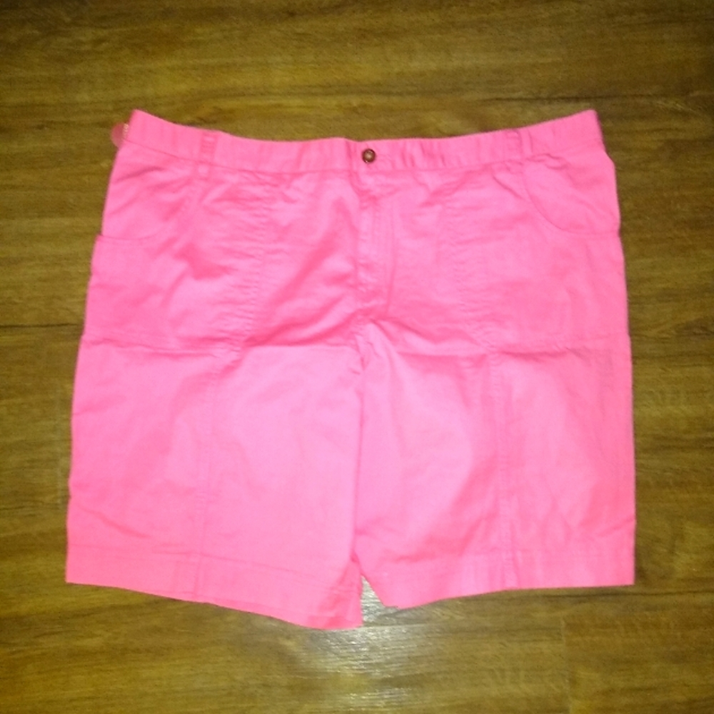 Cherokee Neon Pink Women’s Bermuda Shorts